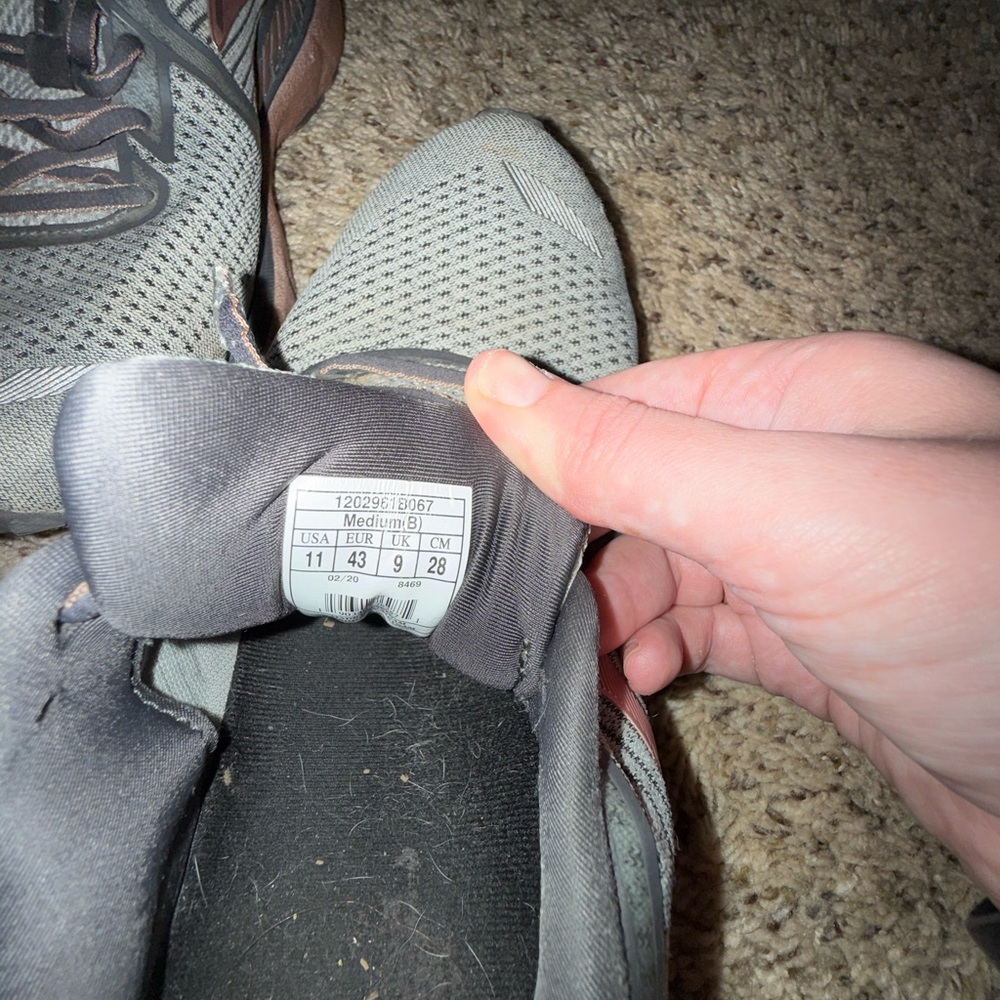 Brooks Gray Athletic Shoes